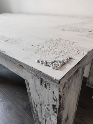 Mesa Comedor Blanca - Estilo Vintage Shabby Chic