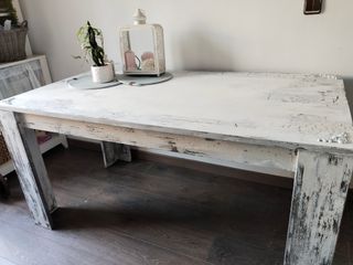 Mesa Comedor Blanca - Estilo Vintage Shabby Chic