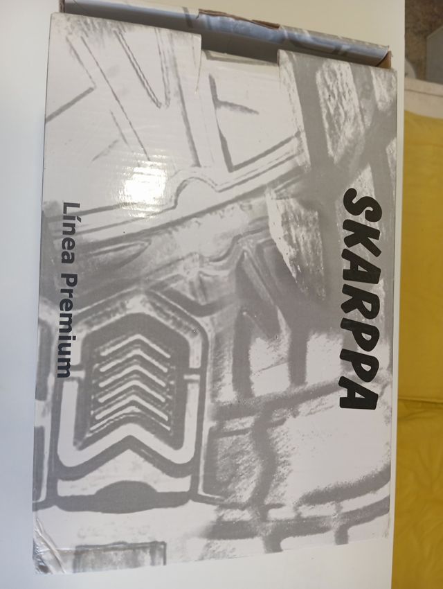 Zapatos seguridad SKARPPA grises-amarillos