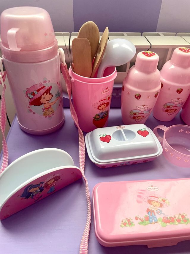 Colección vintage picnic/cocina Tarta de Fresa