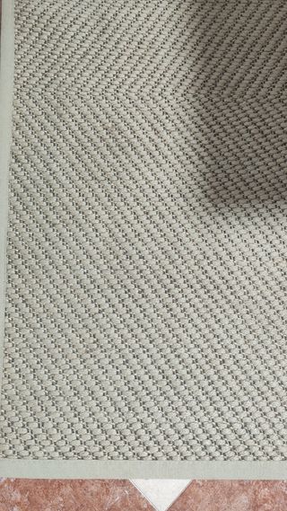 Tappeto in juta beige | Tappeto in fibra naturale