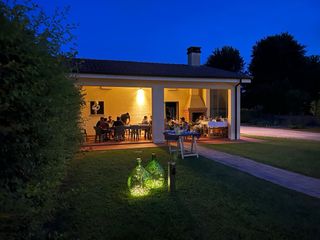 Garden Design - 2 Damigiane luce LED