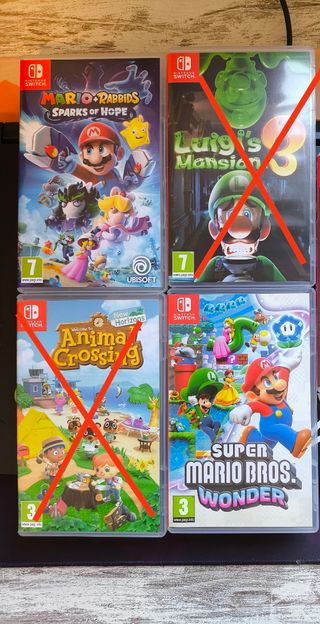 2 Juegos Nintendo Switch