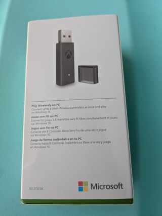Adaptador Microsoft wireless mando Xbox a PC