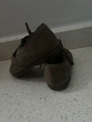 Zapatos ante niño - Marrón
