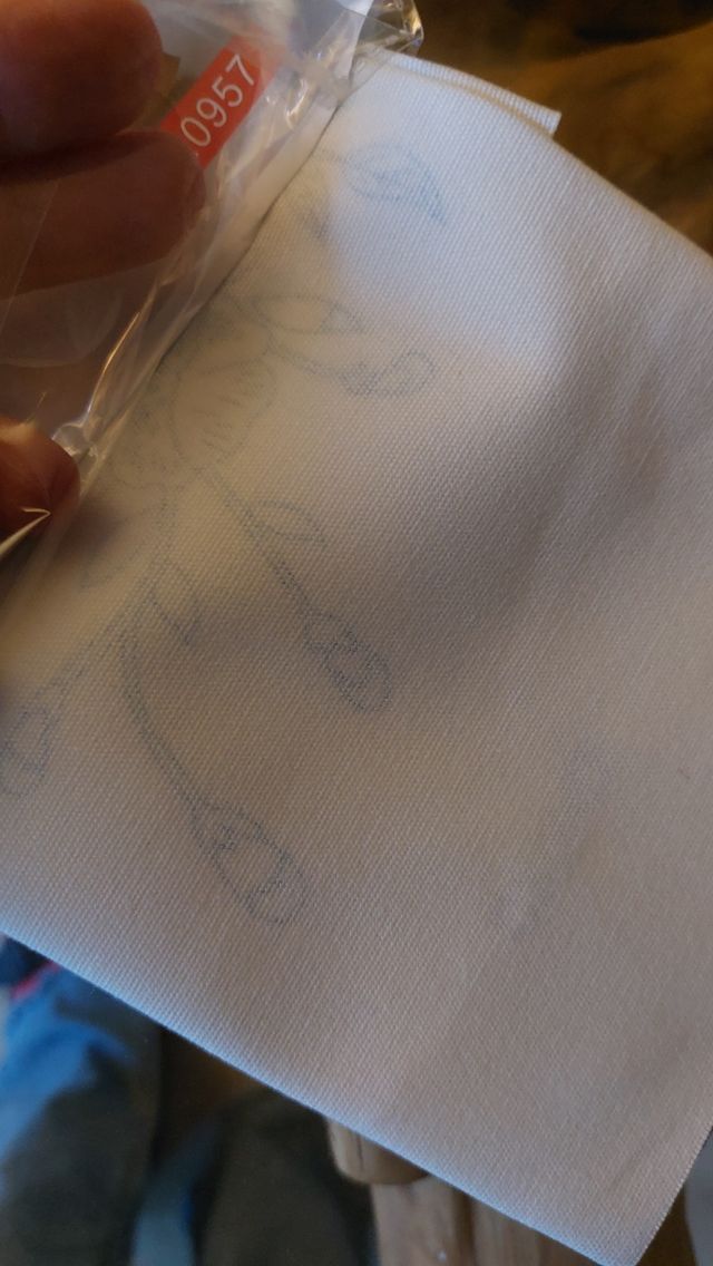 Kit ricamo fai da te giardino dei sogni