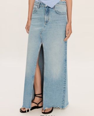 Falda vaquera Mango - Larga