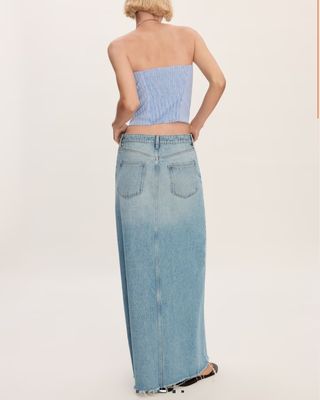 Falda vaquera Mango - Larga