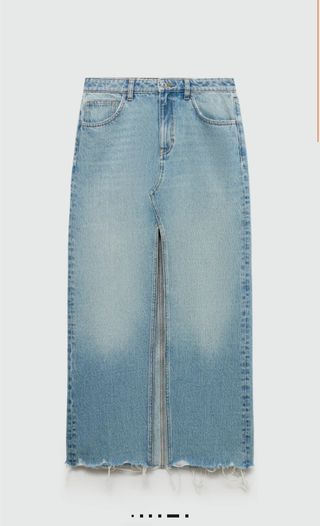 Falda vaquera Mango - Larga