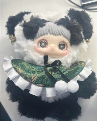 silver bamboo maymei poem of spring keychain plush