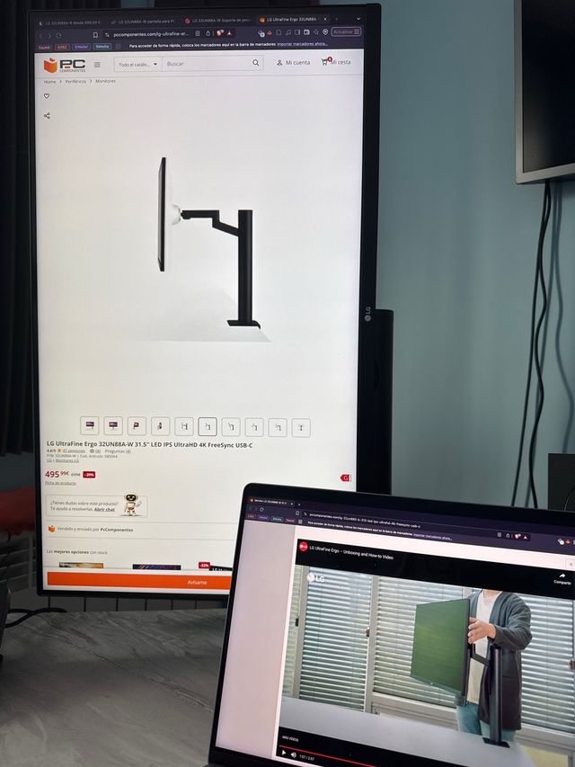 Monitor LG 32UN88A-W 4K UHD