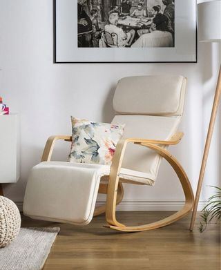 Silla mecedora WESTON como NUEVA a mitad precio!!!