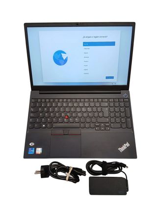 PORTATIL LENOVO THINKPAD E15 / 16 GB RAM/ 512 GB + CARGADOR