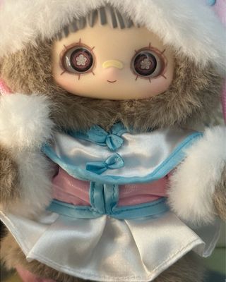 lion dance maymei poem of spring plush keychain