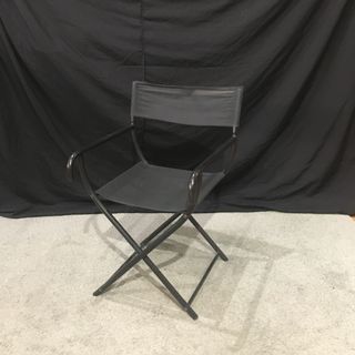 3 Sillas Director Vintage rojas