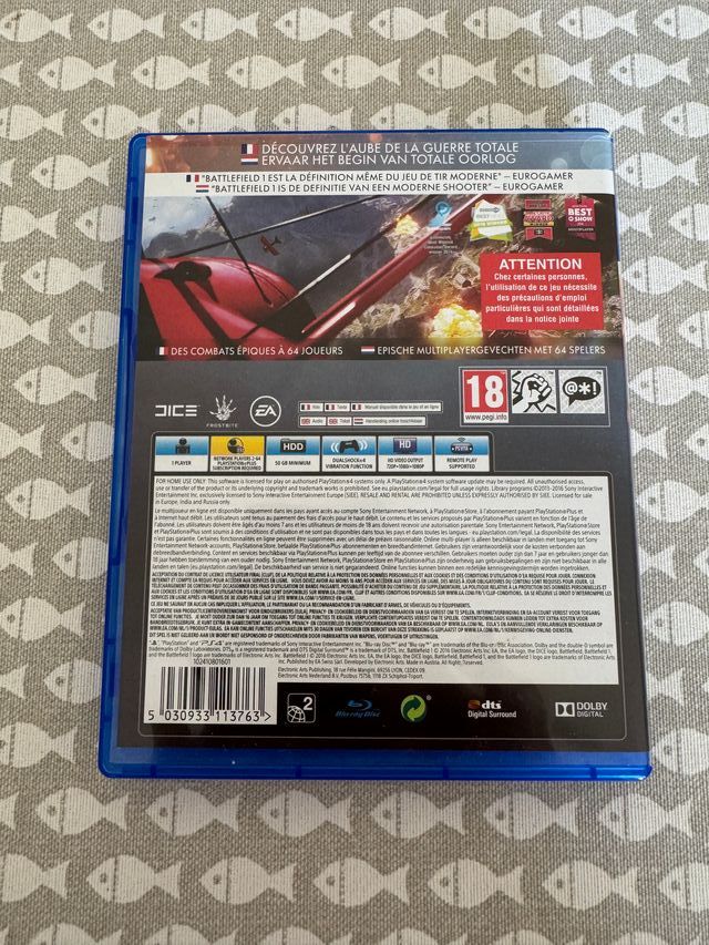 Battlefield 1 PS4 (PlayStation 4)