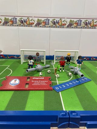 Futbolín Playmobil Mundial 2018