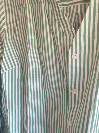 Camisa Dorothy Perkins XL rayas verdes