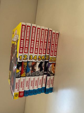 My Hero Academia del 1-6 y del 24-26