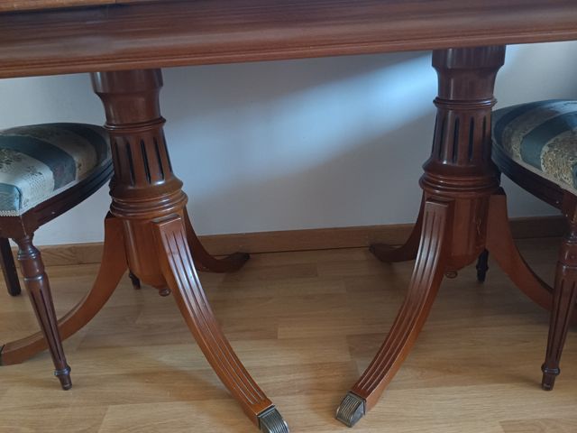 Mesa Comedor 6 sillas madera