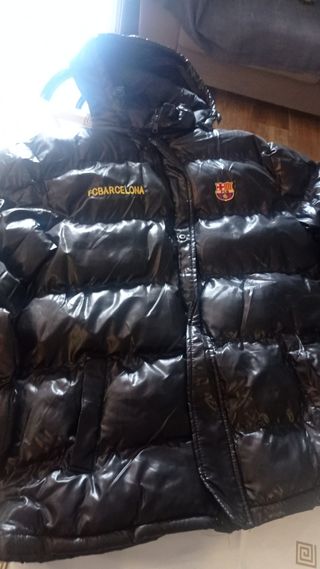 Chaqueta FC Barcelona - negra....