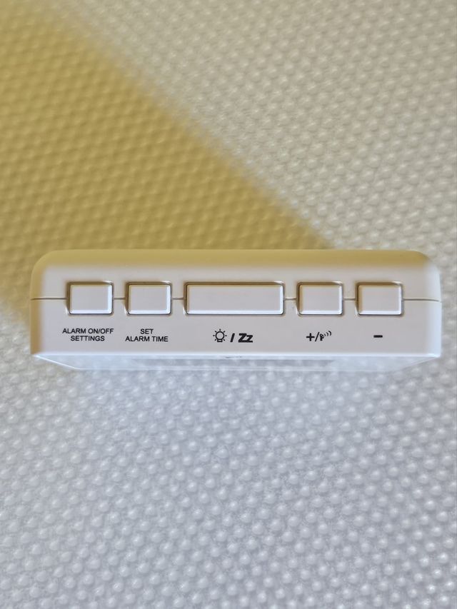 Reloj despertador digital Twins