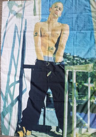 Vintage Eminem Flag - Rare Collectible - Graffiti