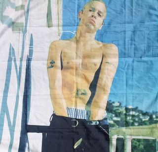Vintage Eminem Flag - Rare Collectible - Graffiti