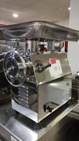 Picadora carne acero inoxidable