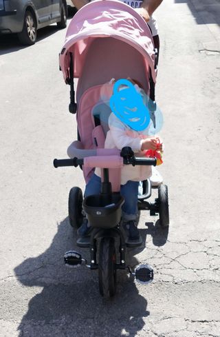 Triciclo bebé rosa