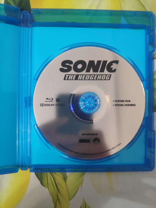 Blu-ray Sonic La Película