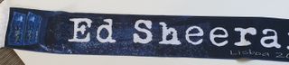 Ed Sheeran Scarf - Lisbon 2019 Show - Fan Made - D