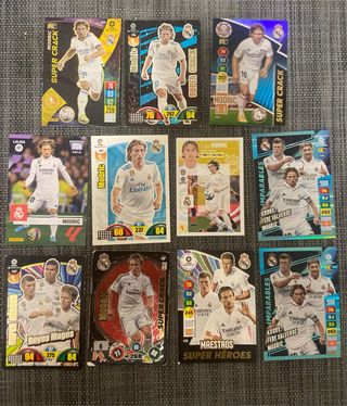 Cromos Luka Modric: 10 cartas
