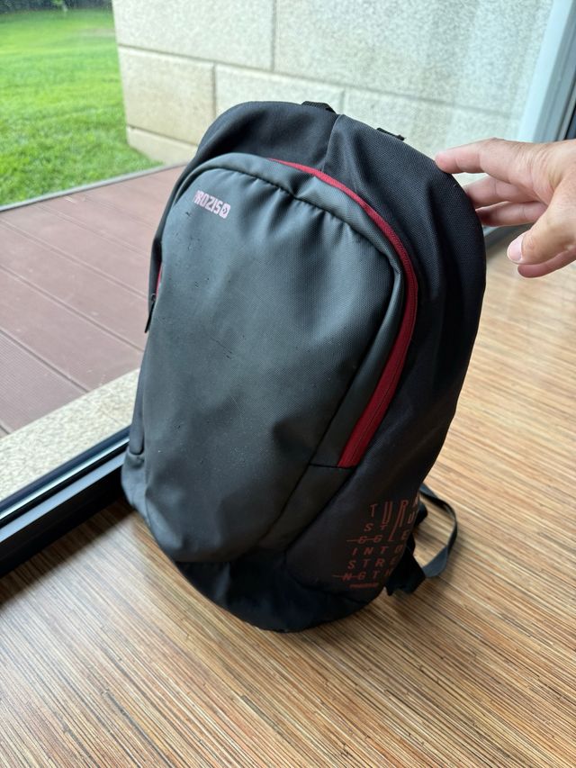 Mochila Prozis - Preta c/vermelho