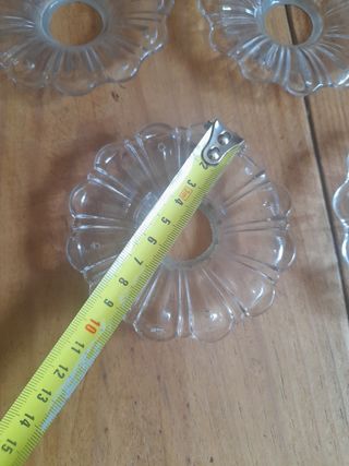 Copetes de cristal para lámpara