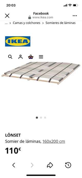 Letto Ikea Malm 160x200 bianco 4 cassetti, 2 tavoli