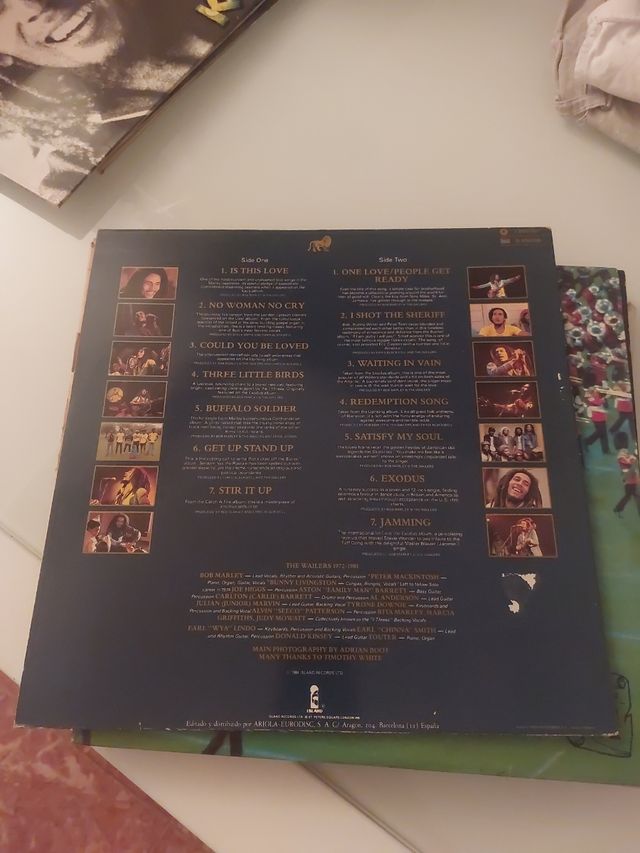 Vinilo Bob Marley Legend