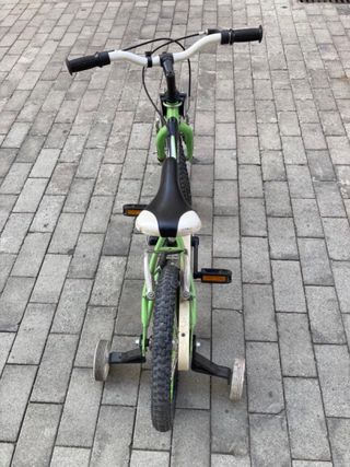 Bicicleta Infantil BH California 16" (Verde/Negra)