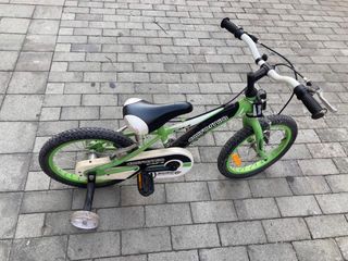 Bicicleta Infantil BH California 16" (Verde/Negra)