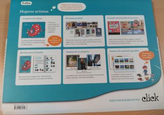 Proyecto Click - 3 años : Mujeres artistas