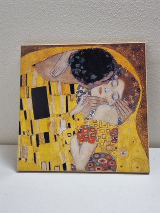 Quadro Il Bacio Klimt - Legno