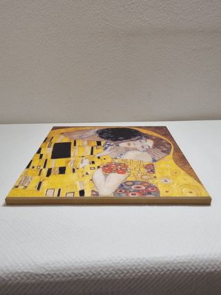 Quadro Il Bacio Klimt - Legno