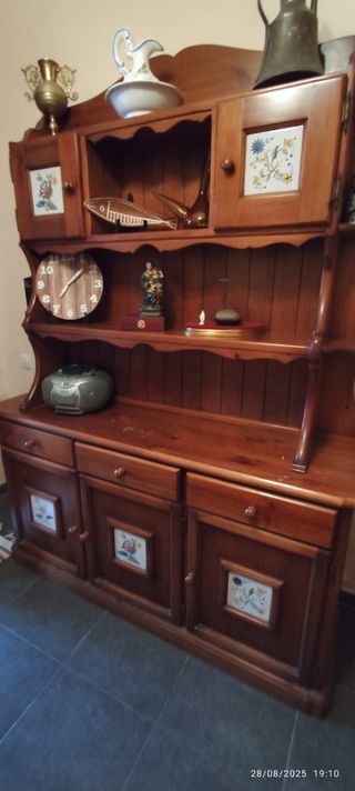 Mueble aparador rústico madera