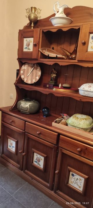 Mueble aparador rústico madera