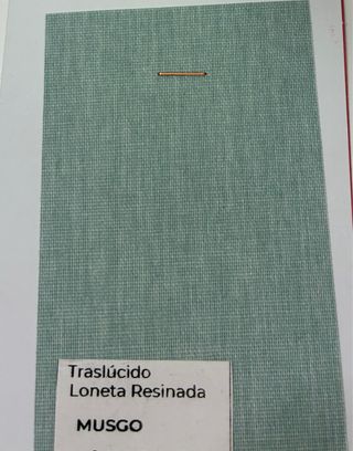 Estor ventana - Verde