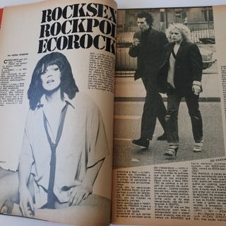 new wave rare magazine blondie the police ramones