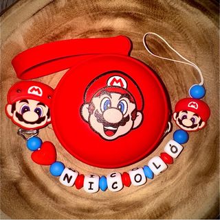 Set Catenella & Clip Portaciuccio Mario