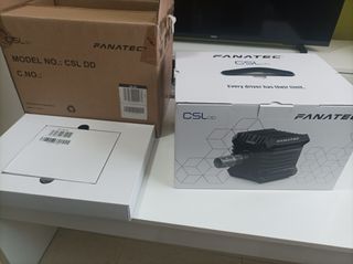 Fanatec CSL DD 5Nm + Boost Kit 180 fanatec 8Nm