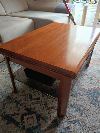 Mesa centro madera maciza