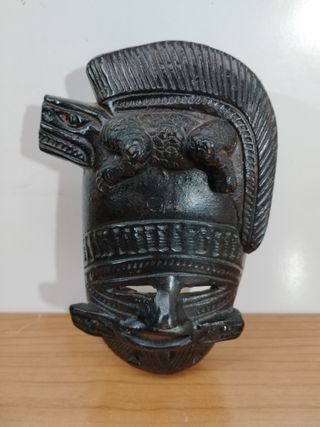 MÁSCARA AZTECA CERÁMICA